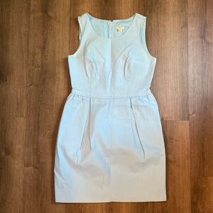 J. Crew Factory Textured Cotton Sheath Dress - Size 4
